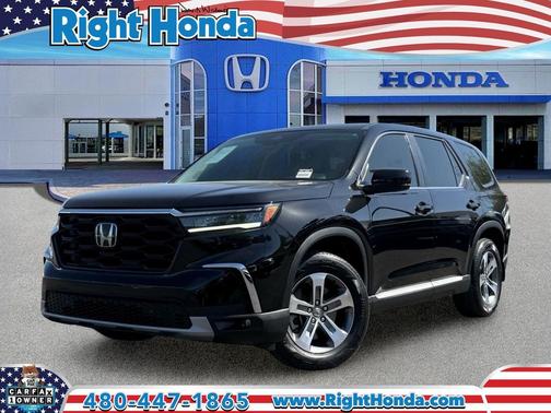 Crystal Black Pearl 2024 Honda Pilot EX-L