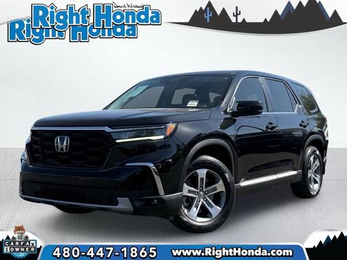 Crystal Black Pearl 2024 Honda Pilot EX-L