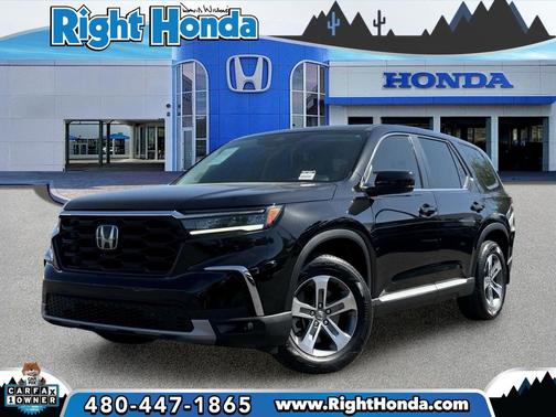 Crystal Black Pearl 2024 Honda Pilot EX-L
