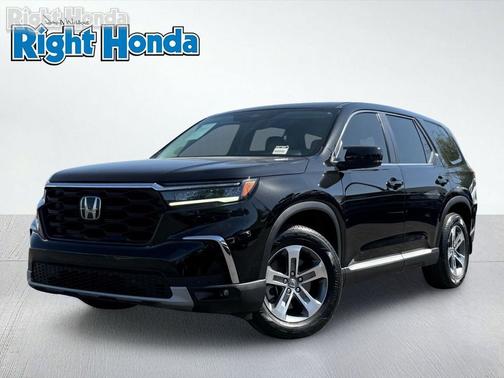 Crystal Black Pearl 2024 Honda Pilot EX-L
