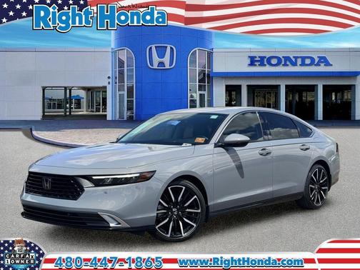 Urban Gray Pearl 2024 Honda Accord Hybrid Touring