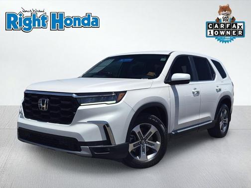 Platinum White Pearl 2025 Honda Pilot EX-L