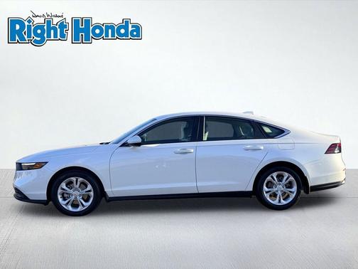 Platinum White Pearl 2026 Honda Accord LX 1.5T