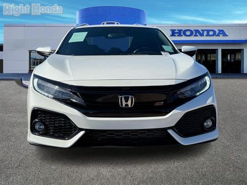 White Orchid Pearl 2017 Honda Civic Si
