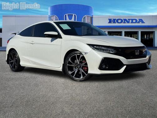 White Orchid Pearl 2017 Honda Civic Si
