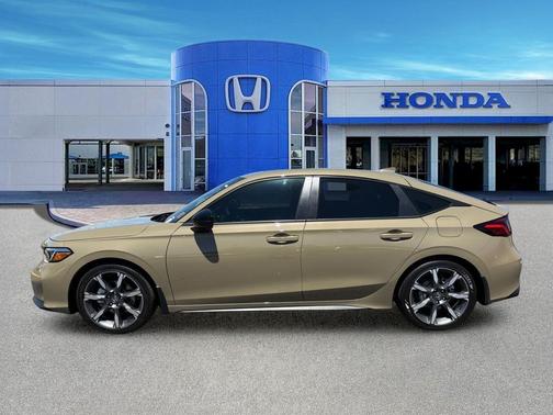 Sand Dune Pearl 2026 Honda Civic Hybrid Sport Touring