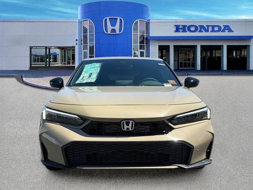 Sand Dune Pearl 2026 Honda Civic Hybrid Sport Touring