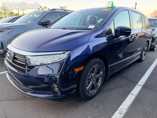 Obsidian Blue Pearl 2024 Honda Odyssey EX