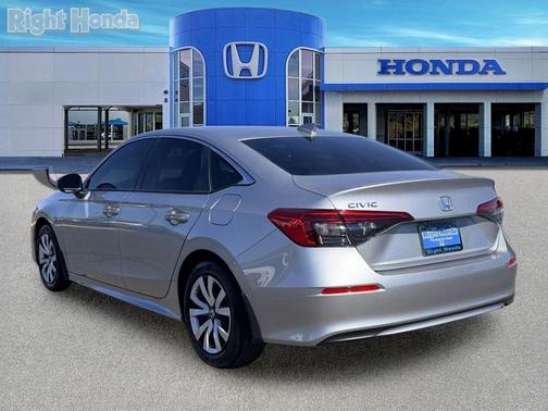 Lunar Silver Metallic 2024 Honda Civic LX
