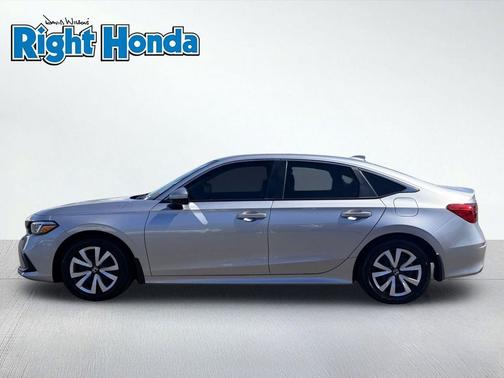 Lunar Silver Metallic 2024 Honda Civic LX