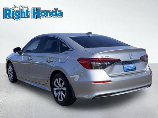 Lunar Silver Metallic 2024 Honda Civic LX