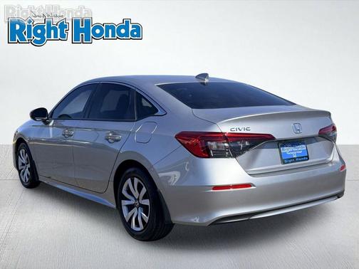Lunar Silver Metallic 2024 Honda Civic LX
