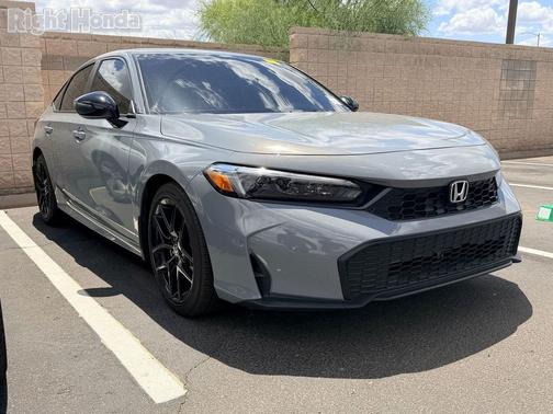 Urban Gray Pearl 2025 Honda Civic Sport