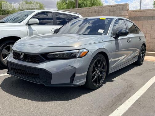 Urban Gray Pearl 2025 Honda Civic Sport