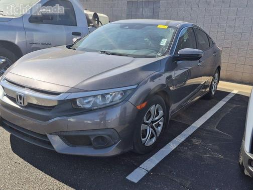 Blue 2017 Honda Civic LX