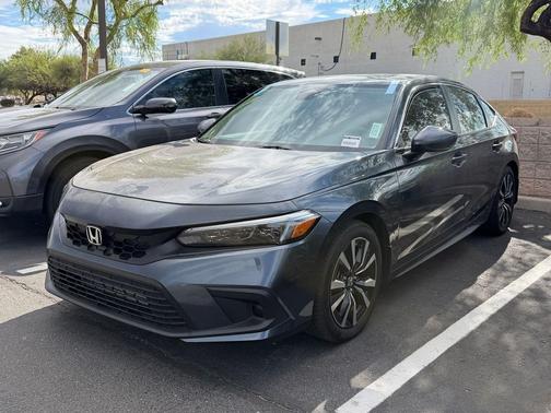 Meteorite Gray Metallic 2024 Honda Civic EX-L