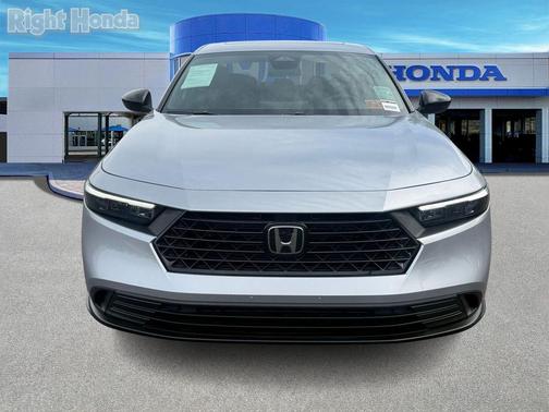 Solar Silver Metallic 2026 Honda Accord Hybrid Sport