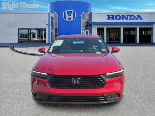 Radiant Red Metallic 2024 Honda Accord EX