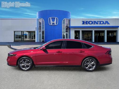 Radiant Red Metallic 2024 Honda Accord EX
