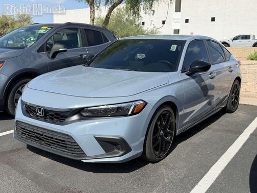 Sonic Gray Pearl 2023 Honda Civic Sport