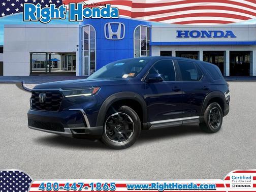 Obsidian Blue Pearl 2025 Honda Pilot EX-L