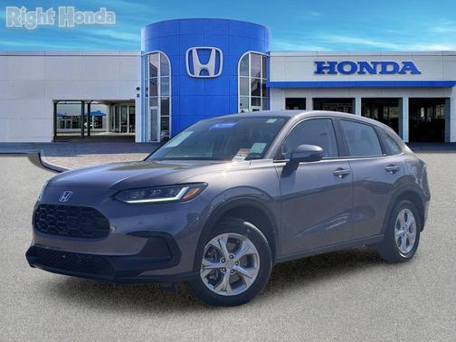 Modern Steel Metallic 2025 Honda HR-V LX