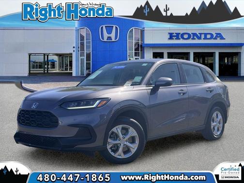 Modern Steel Metallic 2025 Honda HR-V LX