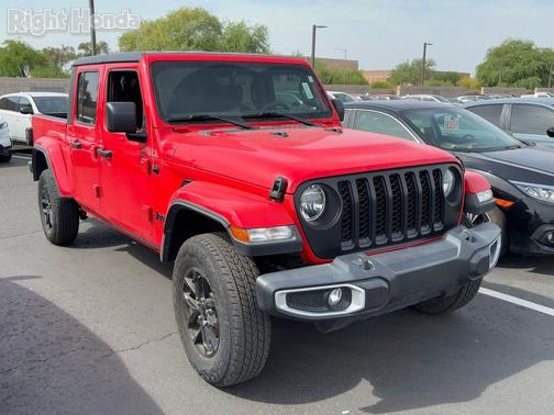 Firecracker Red Clearcoat 2022 Jeep Gladiator Sport S