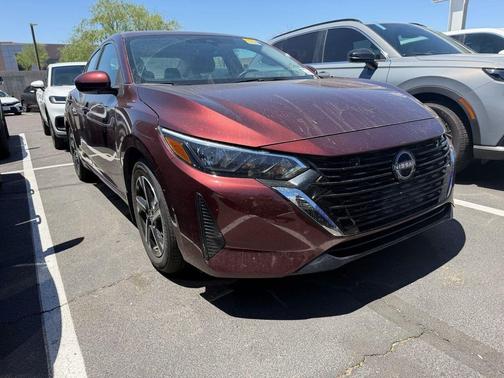 Rosewood Metallic 2024 Nissan Sentra SV