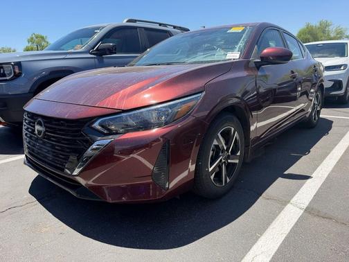 Rosewood Metallic 2024 Nissan Sentra SV