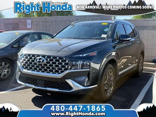 Portofino Gray 2022 Hyundai SANTA FE Limited