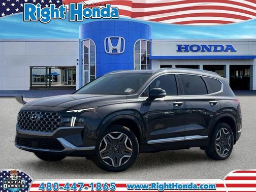 Portofino Gray 2022 Hyundai SANTA FE Limited