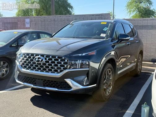 Portofino Gray 2022 Hyundai SANTA FE Limited