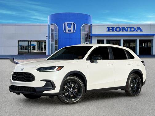 Platinum White Pearl 2026 Honda HR-V AWD Sport