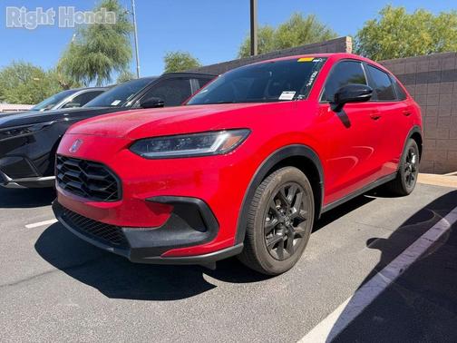 Milano Red 2025 Honda HR-V 2WD Sport