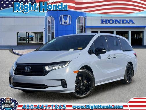 Sonic Gray Pearl 2024 Honda Odyssey Sport
