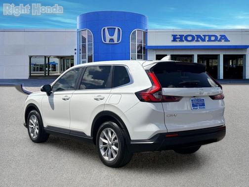 Platinum White Pearl 2025 Honda CR-V EX AWD