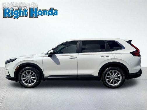 Platinum White Pearl 2025 Honda CR-V EX AWD