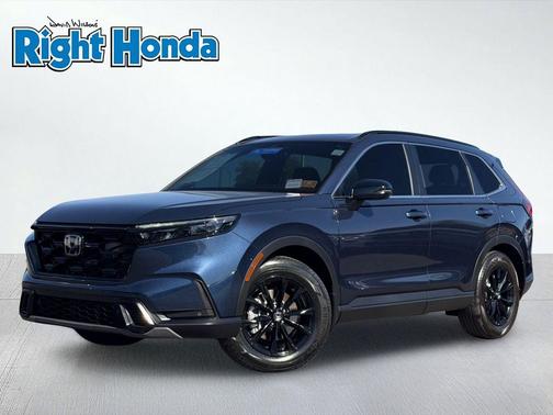 Canyon River Blue Metallic 2025 Honda CR-V Hybrid Sport FWD