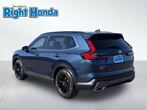 Canyon River Blue Metallic 2025 Honda CR-V Hybrid Sport FWD
