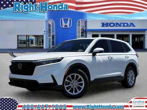 Platinum White Pearl 2024 Honda CR-V EX-L AWD