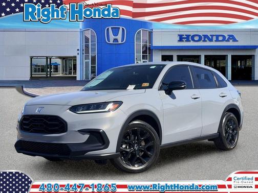 Urban Gray Pearl 2025 Honda HR-V AWD Sport
