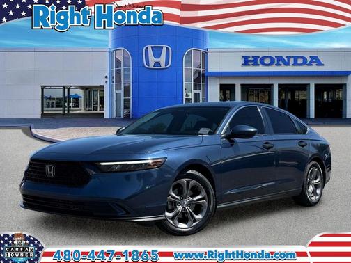 Canyon River Blue Metallic 2023 Honda Accord EX