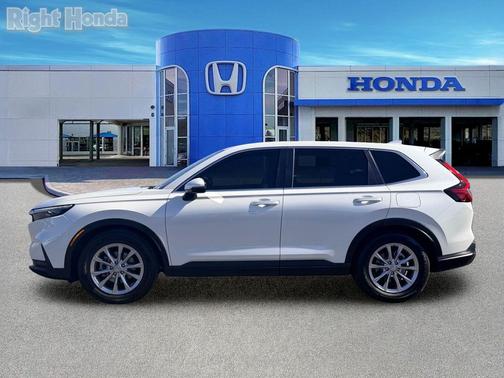 Platinum White Pearl 2026 Honda CR-V EX-L 2WD