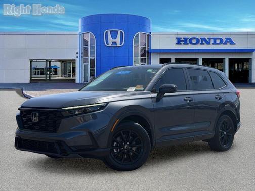 Meteorite Gray Metallic 2026 Honda CR-V Hybrid Sport-L AWD