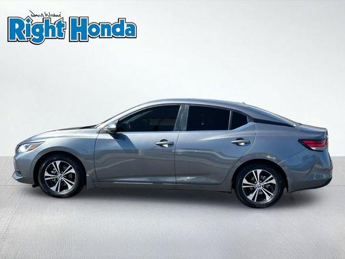 Gun Metallic 2021 Nissan Sentra SV