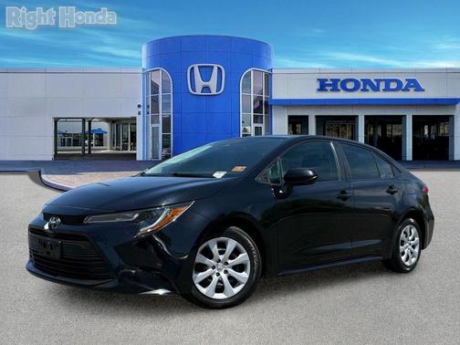 Midnight Black Metallic 2024 Toyota Corolla LE