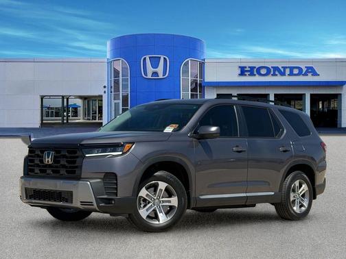 Modern Steel Metallic 2026 Honda Pilot EX-L