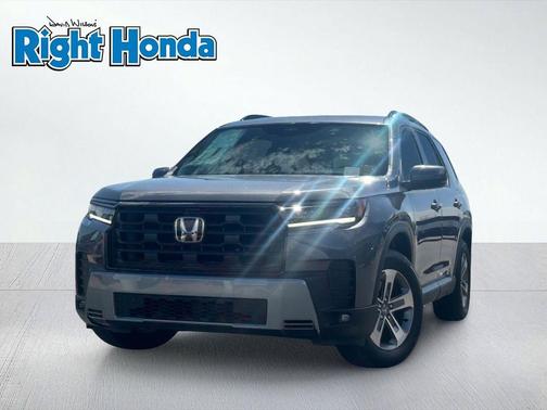 Modern Steel Metallic 2026 Honda Pilot EX-L