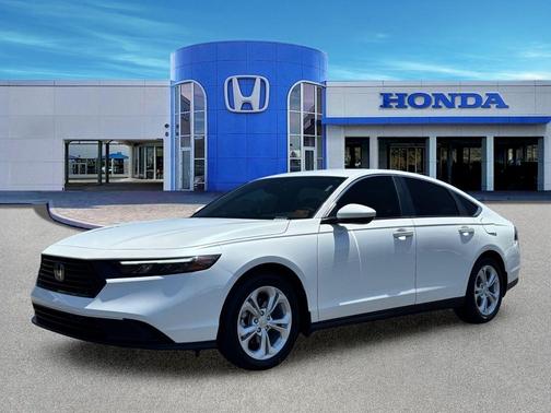 Platinum White Pearl 2026 Honda Accord LX 1.5T